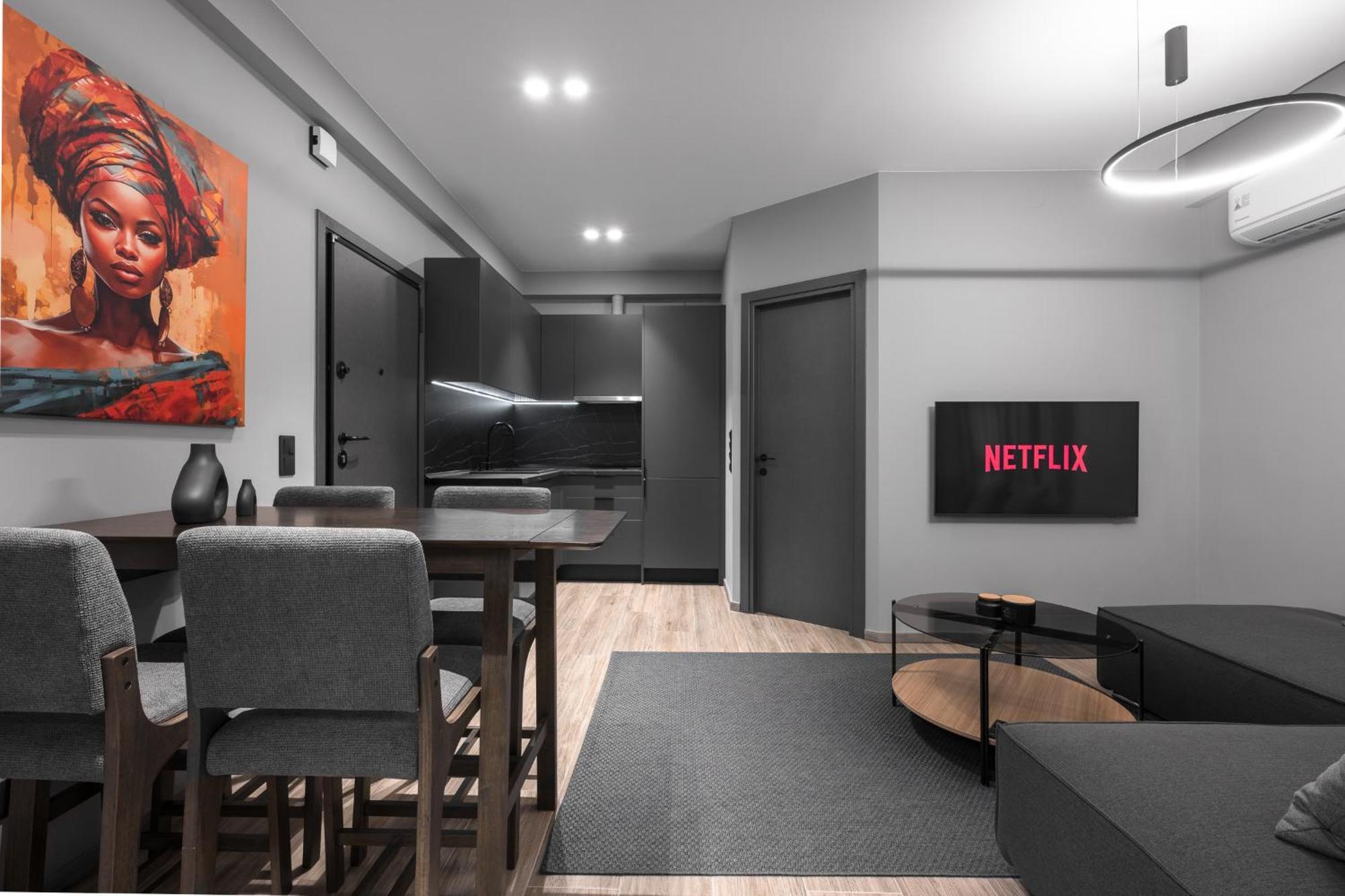 No9, Chic & Modern 2Bdr Apartment In The Centre Of テッサロニキ エクステリア 写真